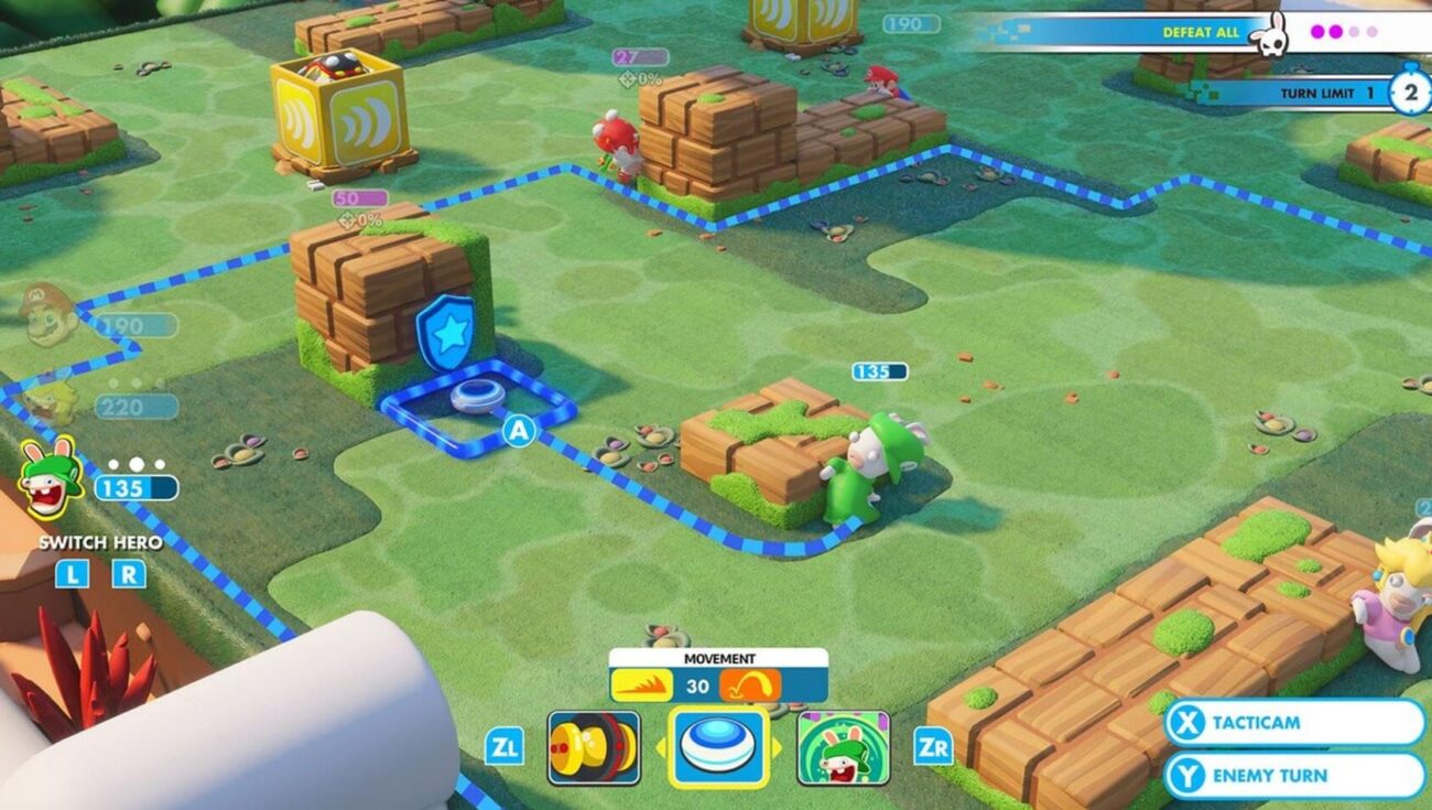 Mario Plus Rabbids Kingdom Battle