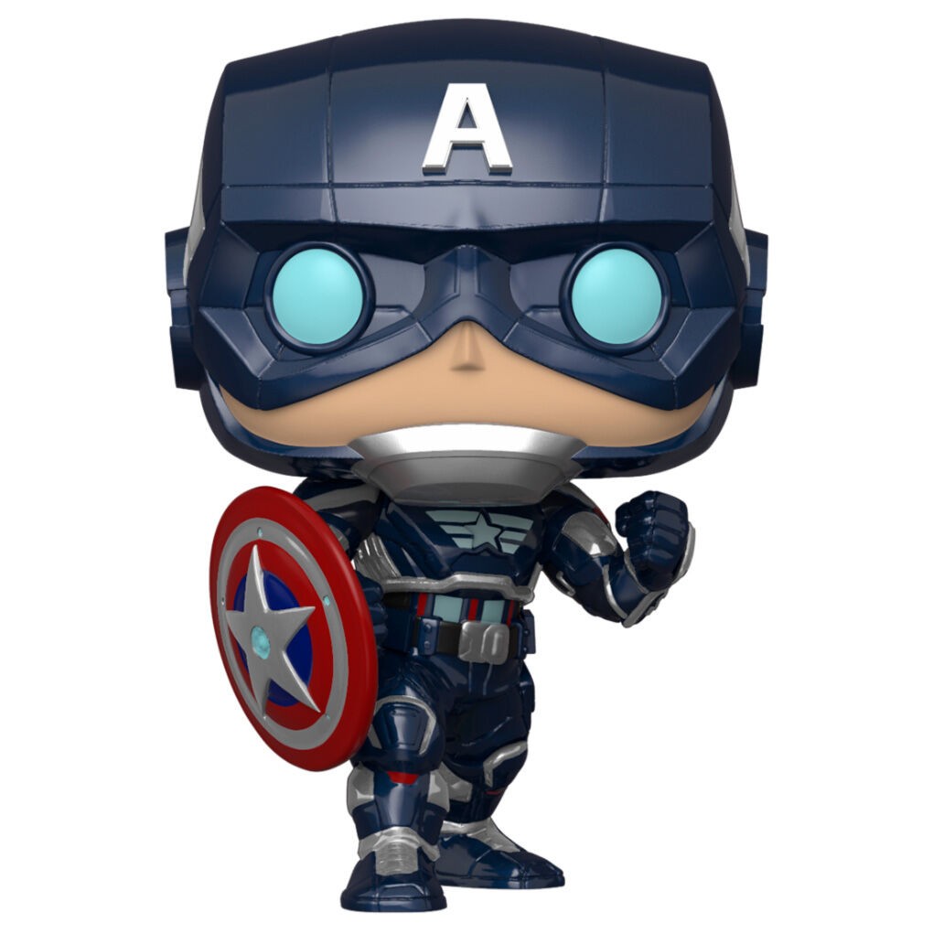 FUNKO POP! Marvel Avengers Mäng Captain America Stark Tech Suit